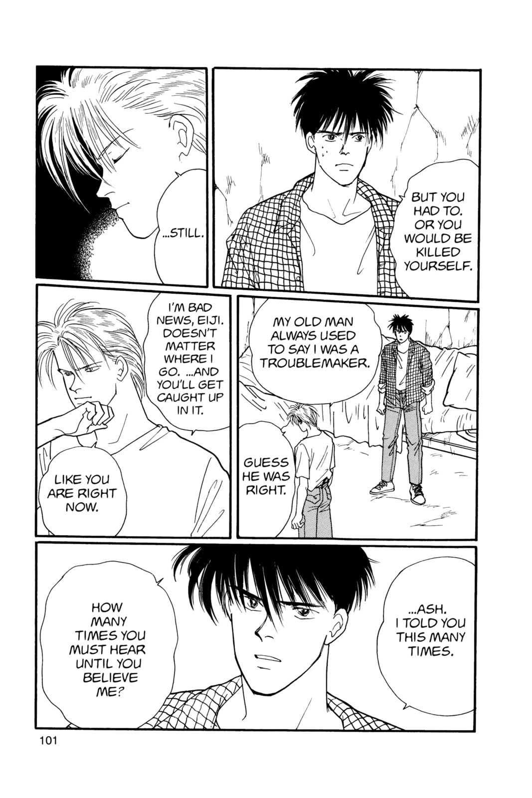 Banana Fish Chapter 17 image 097